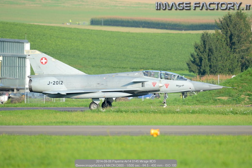 2014-09-06 Payerne Air14 0145 Mirage IIIDS